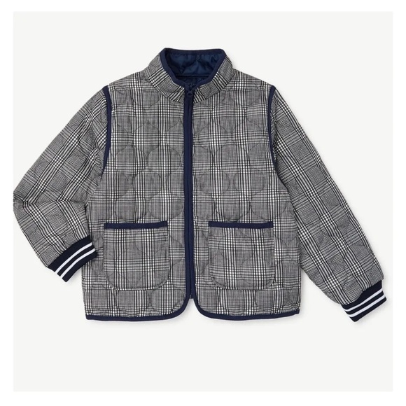 Free Assenbly Girls Lightweight Quilted Jacket NavySize XXL (18) - Picture 3 of 12